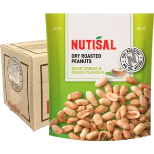 Nutisal Roasted Peanut Sourcream 8x175g