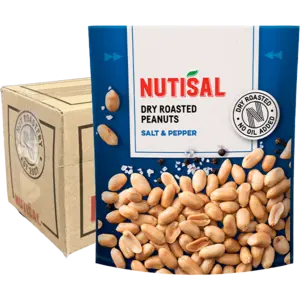 Nutisal Roast Peanut Salt&Pepper 8x175g