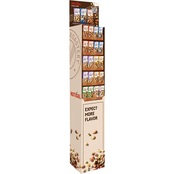 Nutisal Nötter Display 60g x 140st