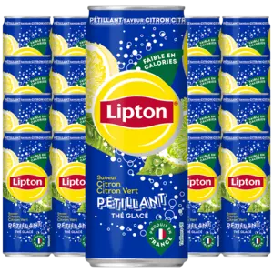Lipton Ice Tea Lemon kolsyrad 33cl x24st