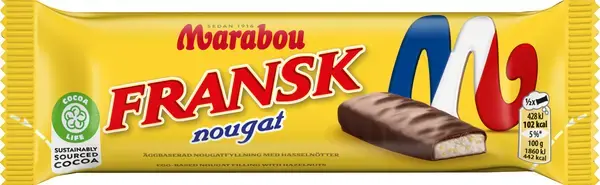 5st - Fransk Nougat Dubbel 46g