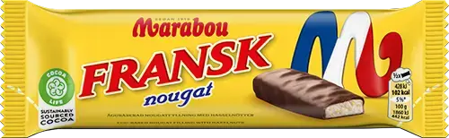 5st - Fransk Nougat Dubbel 46g