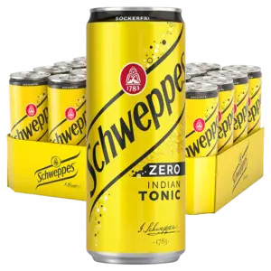 Schweppes Indian Tonic Zero 33cl x 20st