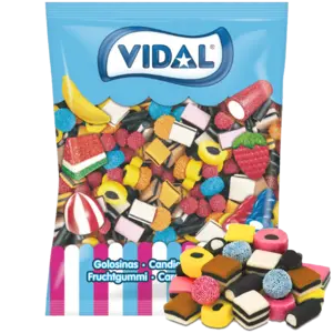Vidal Liquorice Allsorts 1kg
