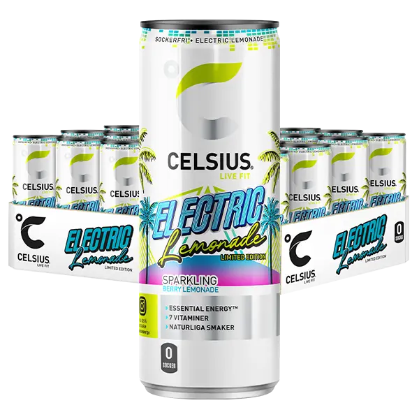 Celsius Electric Lemonade 355ml x 24st