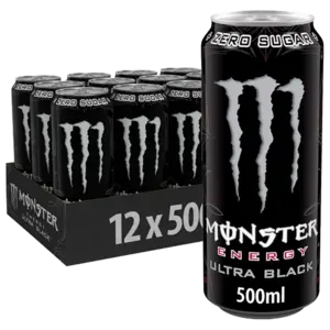 Monster Energy Ultra Black 12st x 500ml