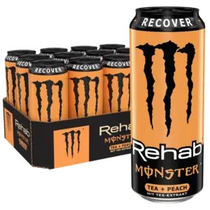 Monster Rehab Peach 12st x 500ml