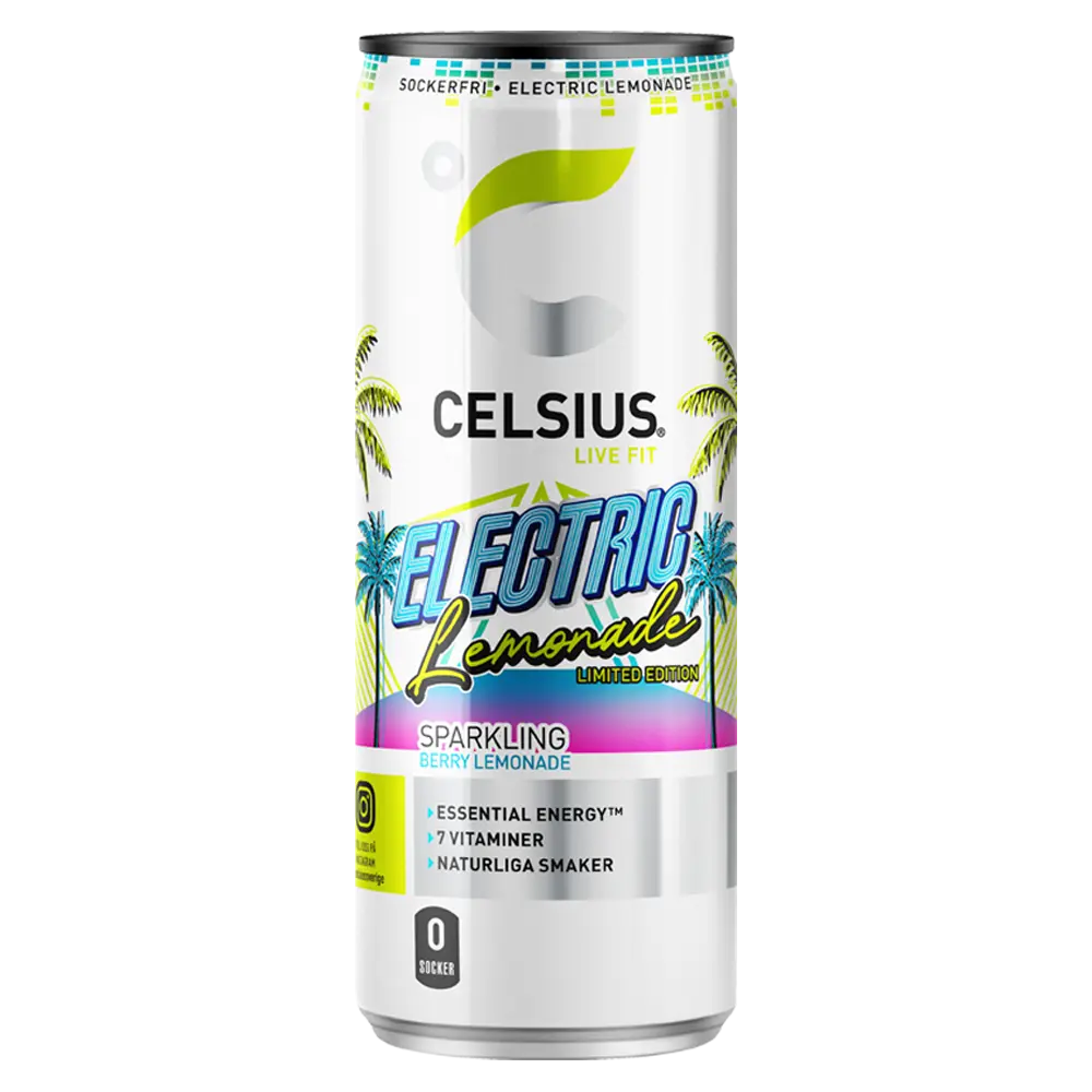 Celsius Electric Lemonade 355ml