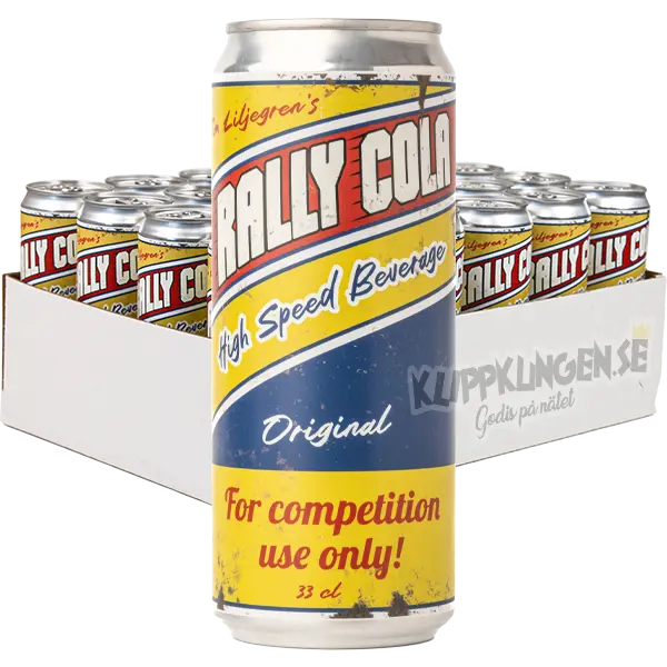 Rally Cola Original 33cl x 24st