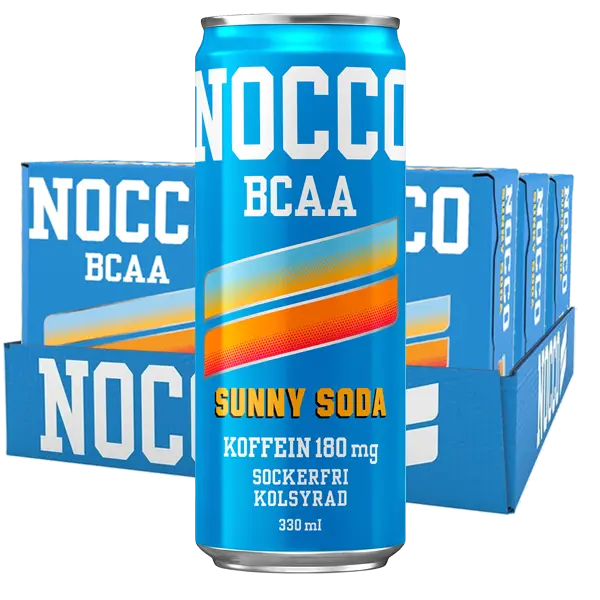 Nocco Sunny Soda 33cl x24st (6st 4-pack)