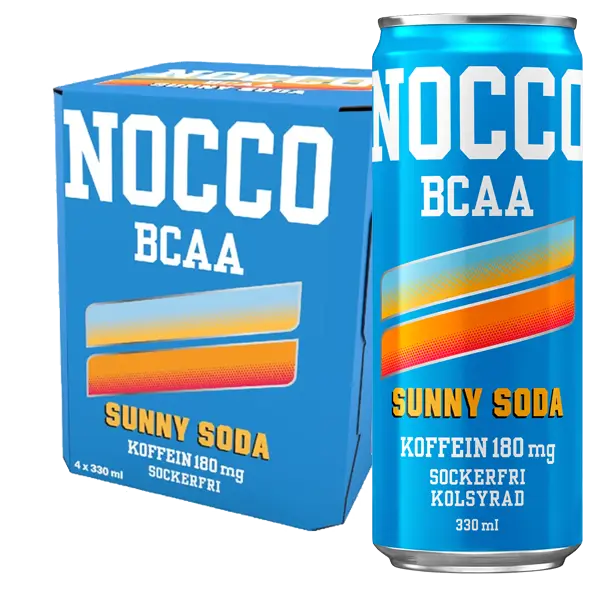 Nocco Sunny Soda 33cl 4-pack
