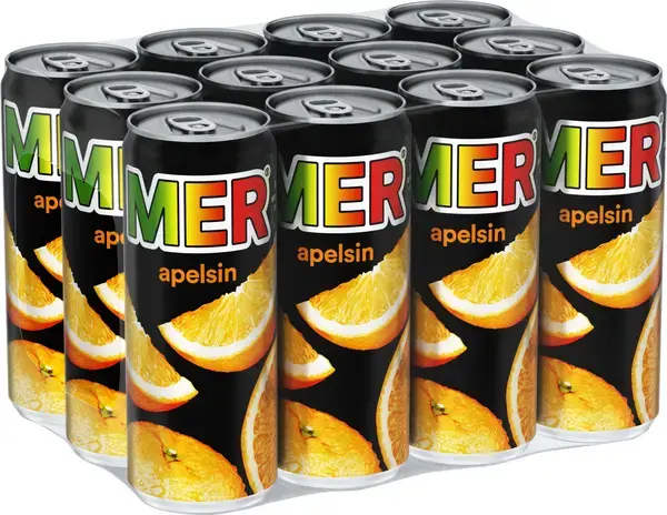 MER Apelsin Slim Can 33cl x 12st