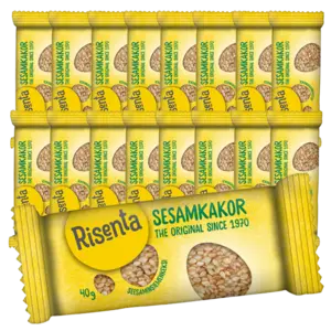 Risenta Sesamkakor Original 40g x 24st