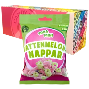Sura Mini Vattenmelonnappar 70g x 18st