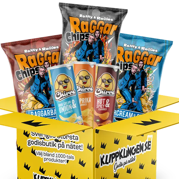 Chipsbox Raggarchips + Chirre - 6st