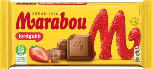 2st - Marabou Jordgubb 185g
