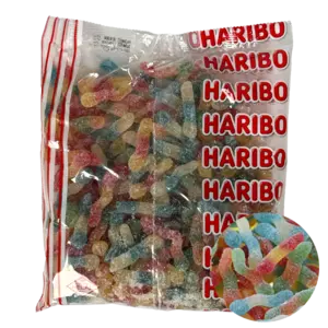 Haribo Fizzy Worms 1kg