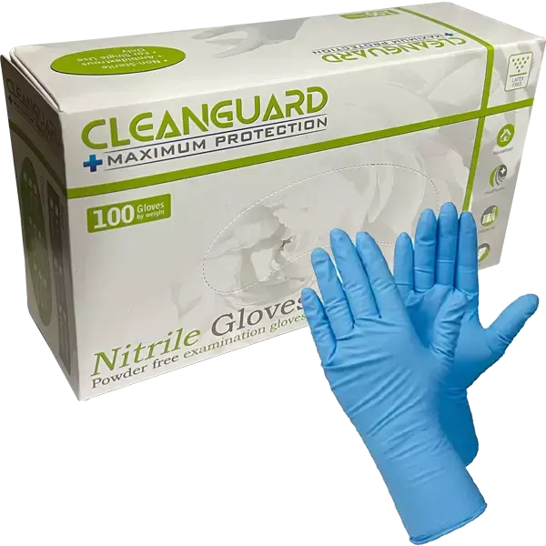 Nitrilhandskar Large 100-pack