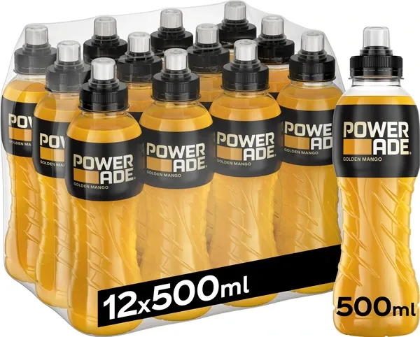 Powerade Golden Mango 50cl