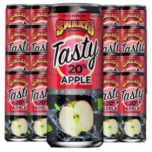 Smakis Tasty Kolsyrad Äpple 33cl x 24st