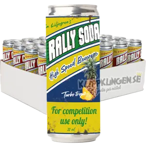 Rally Soda Turbo Tropic 33cl x 24st