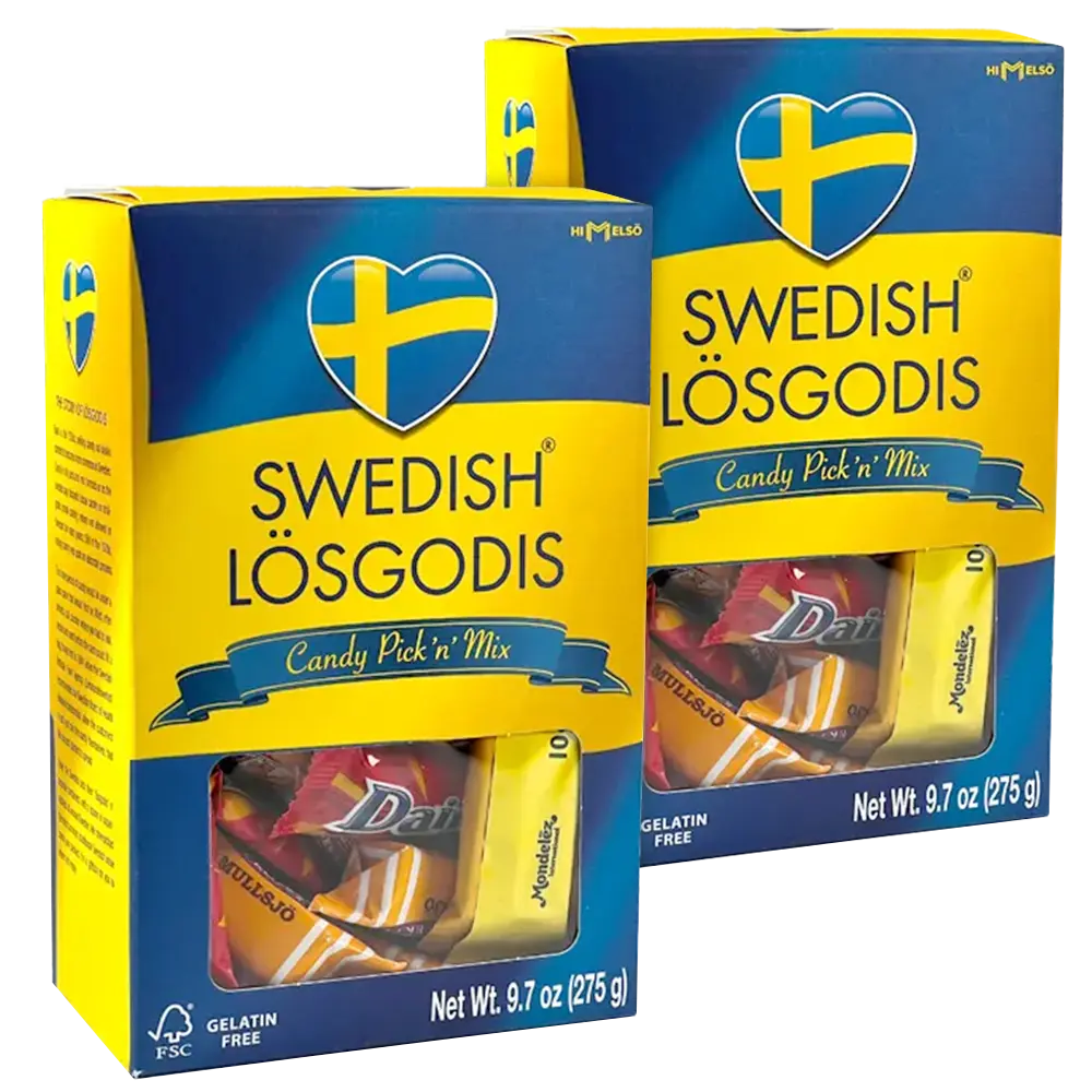 2st - Swedish Candy Lösgodis 275g