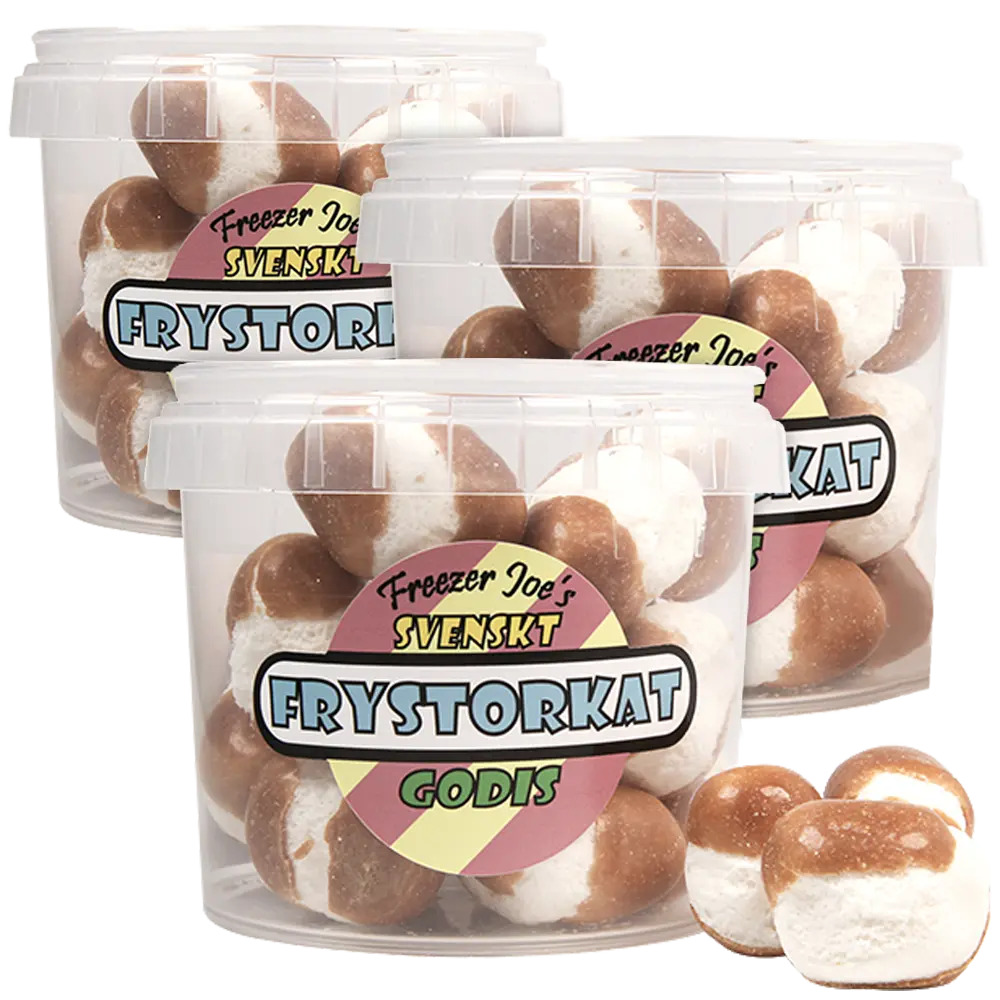 3st Frystorkade Kastanjer Sour Cola 100g