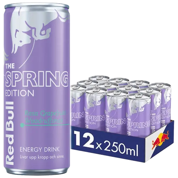 Red Bull Rosa Grapefrukt 24st x 25cl