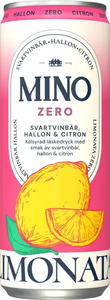 Mino Zero Hallon Svartvinbär 33cl