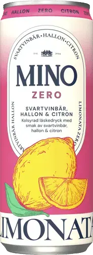 Mino Zero Hallon Svartvinbär 33cl