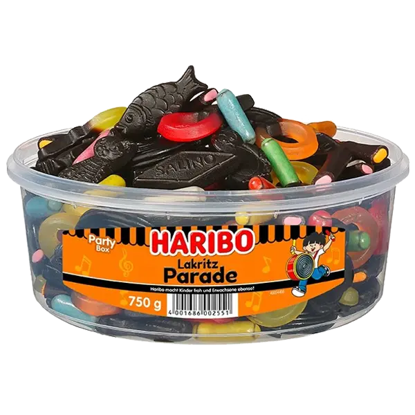 Haribo Lakritz Parade 750G