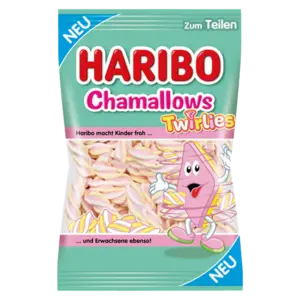 Haribo Chamallow Twirlies 200G