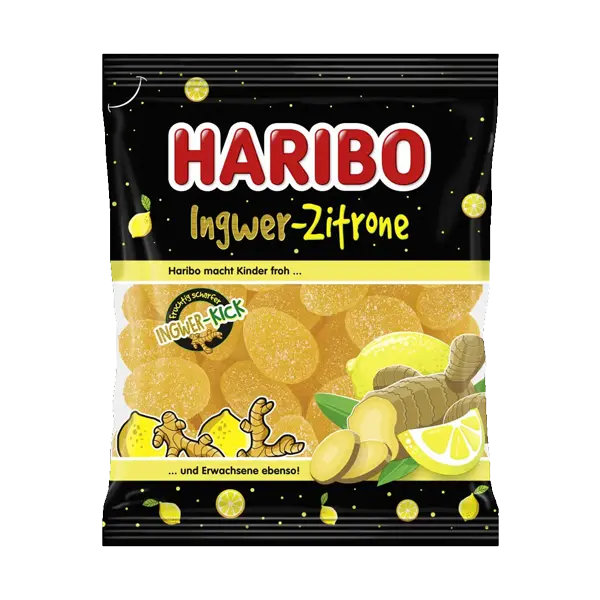 Haribo Ingwer Zitrone 160g