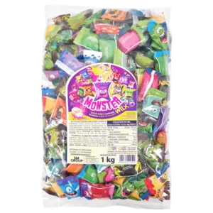 Monster Mix Sour Fizzy Candies 1kg