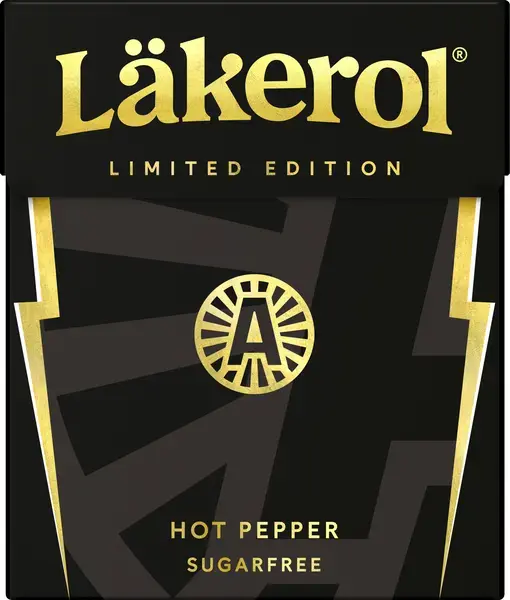 3st - Läkerol Classic Hot Pepper 25g