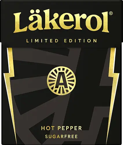 3st - Läkerol Classic Hot Pepper 25g