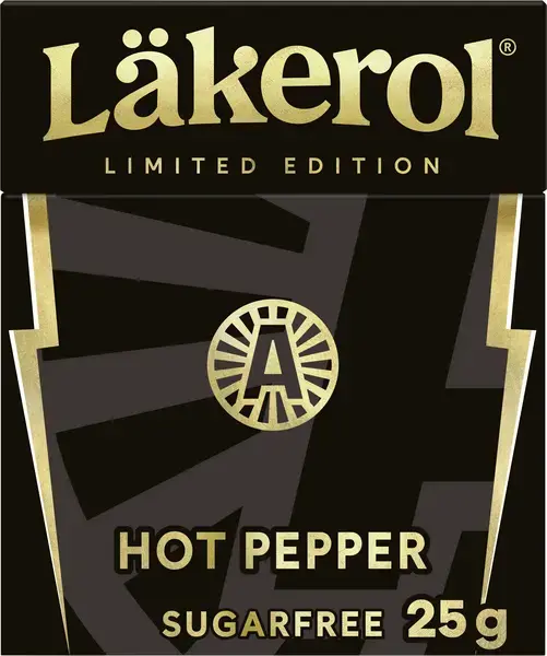 3st - Läkerol Classic Hot Pepper 25g