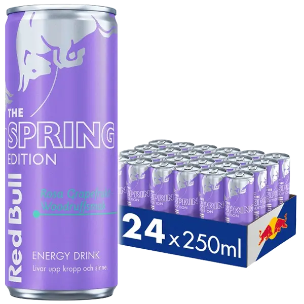 Red Bull Rosa Grapefrukt 24st x 25cl