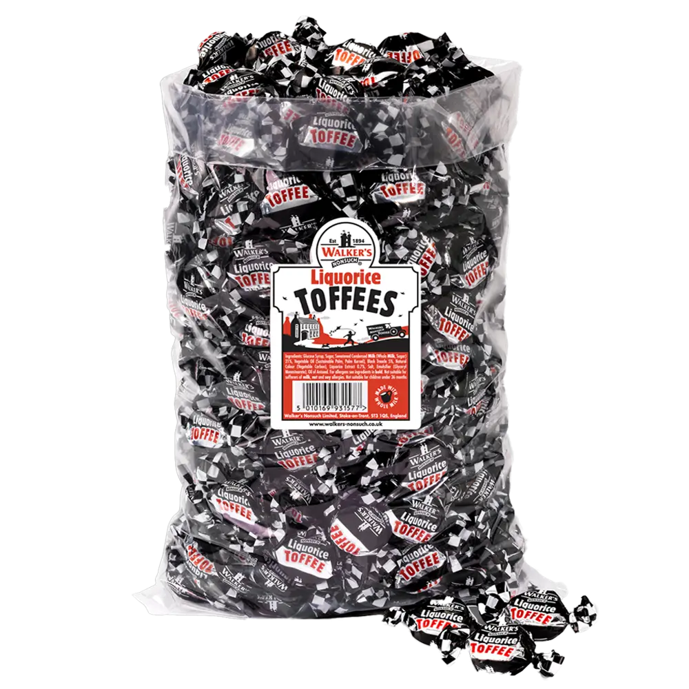 Walkers Liquorice Toffees 2,5kg