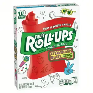 Fruit Roll-Ups Strawberry Blast 141g