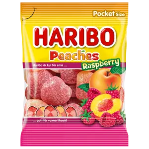 HARIBO Peaches Raspberry 80g
