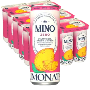 Mino Zero Hallon Svartvinbär 33cl x 24st
