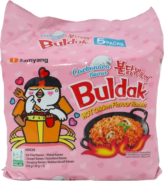 Samyang Carbonara Noodles 5 x 130g