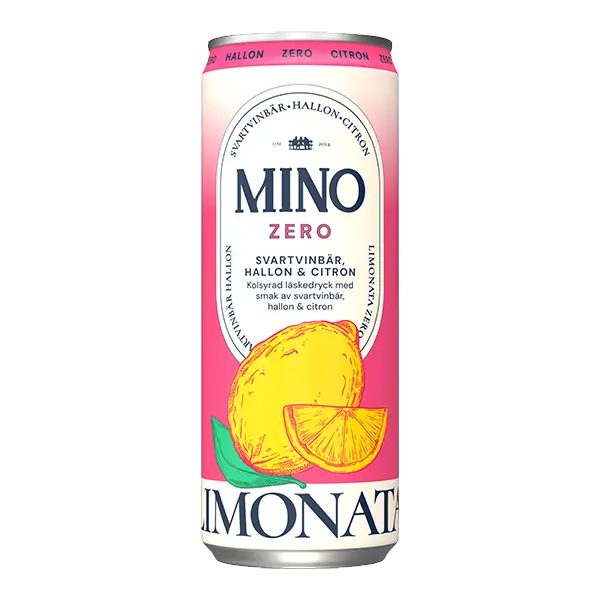 Mino Zero Hallon Svartvinbär 33cl