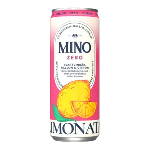 Mino Zero Hallon Svartvinbär 33cl