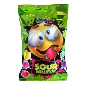 Joytop Sour Lollipop Smiley 88g x 24st