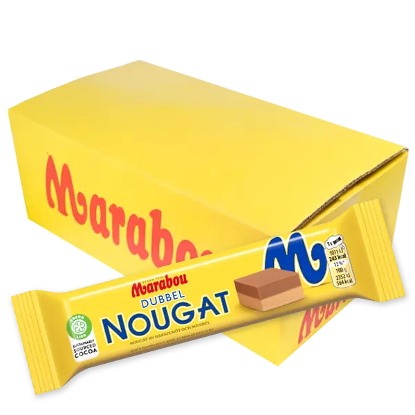 Dubbelnougat 42st x 43g