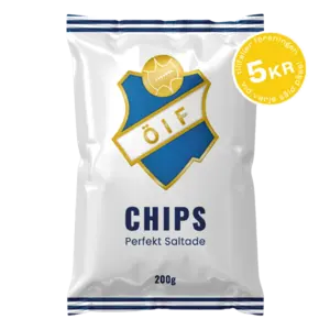 Östers IF Chips Saltade 200g