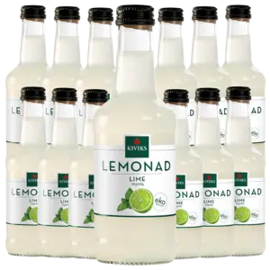 Kivik Lemonad Eko Lime Mynta 12x 27,5cl