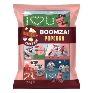 BOOMZA! Popcorn Kebab BBQ 90g